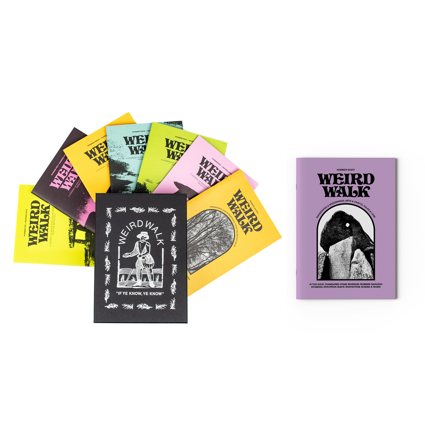 WEIRD WALK ARCHIVE BOX + WW ISSUE 8 (BUNDLE)