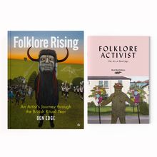 Load image into Gallery viewer, Ben Edge &#39;Folklore Rising&#39; Book + Zine Bundle
