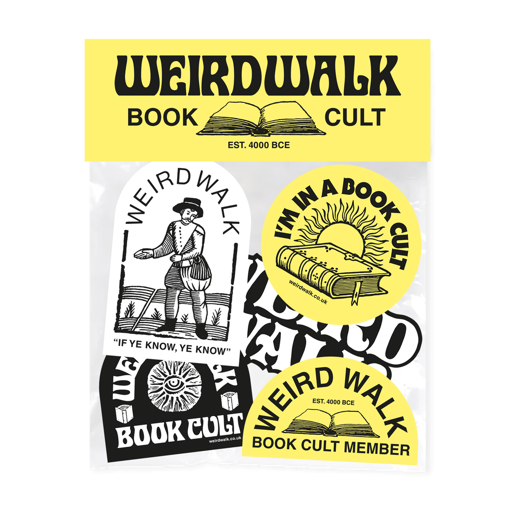 Book Cult Sticker Pack