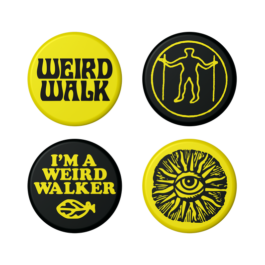 WEIRD WALK badge pack