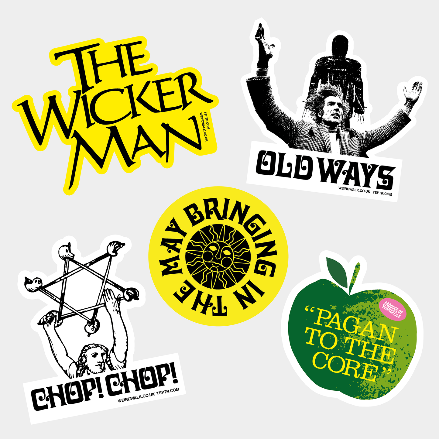 Wicker Man PAGAN Sticker Pack