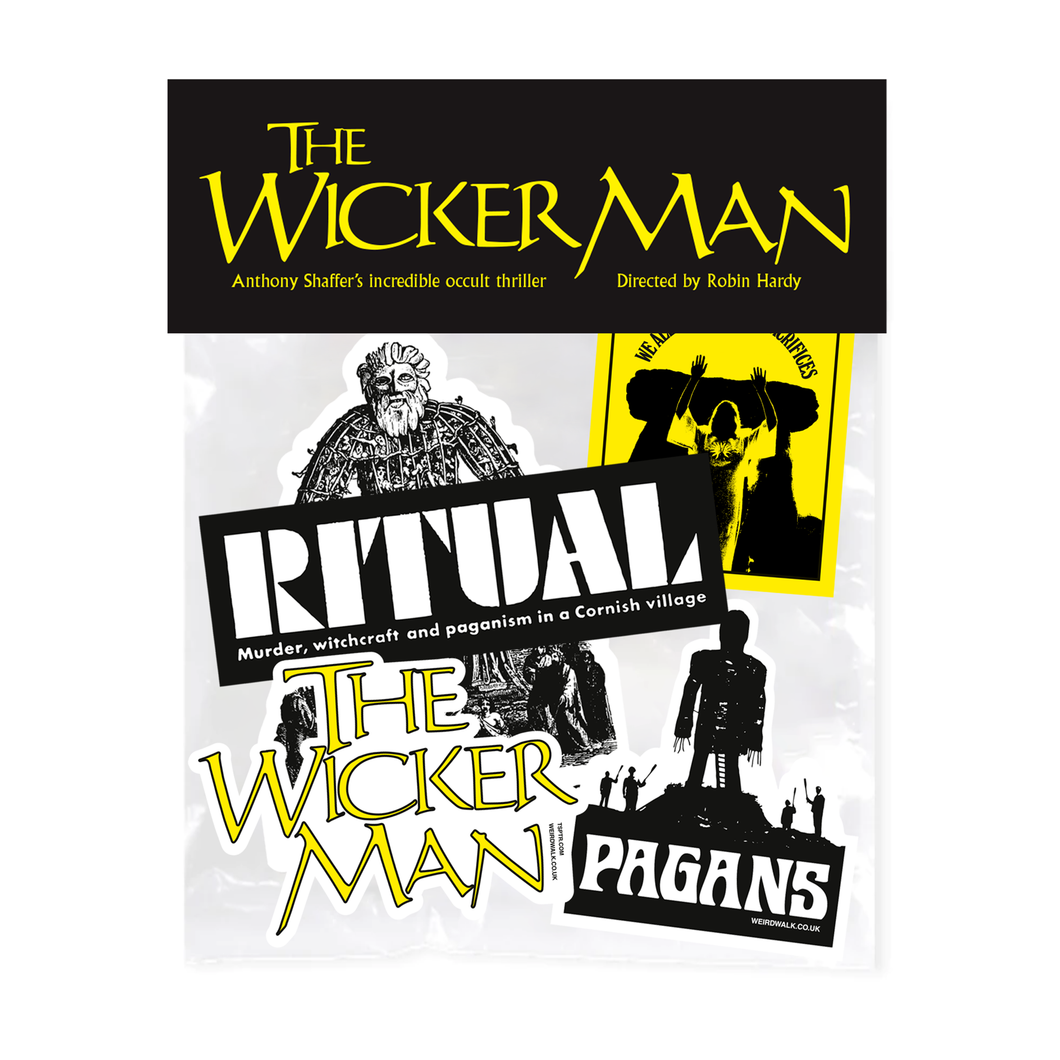Wicker Man RITUAL Sticker Pack
