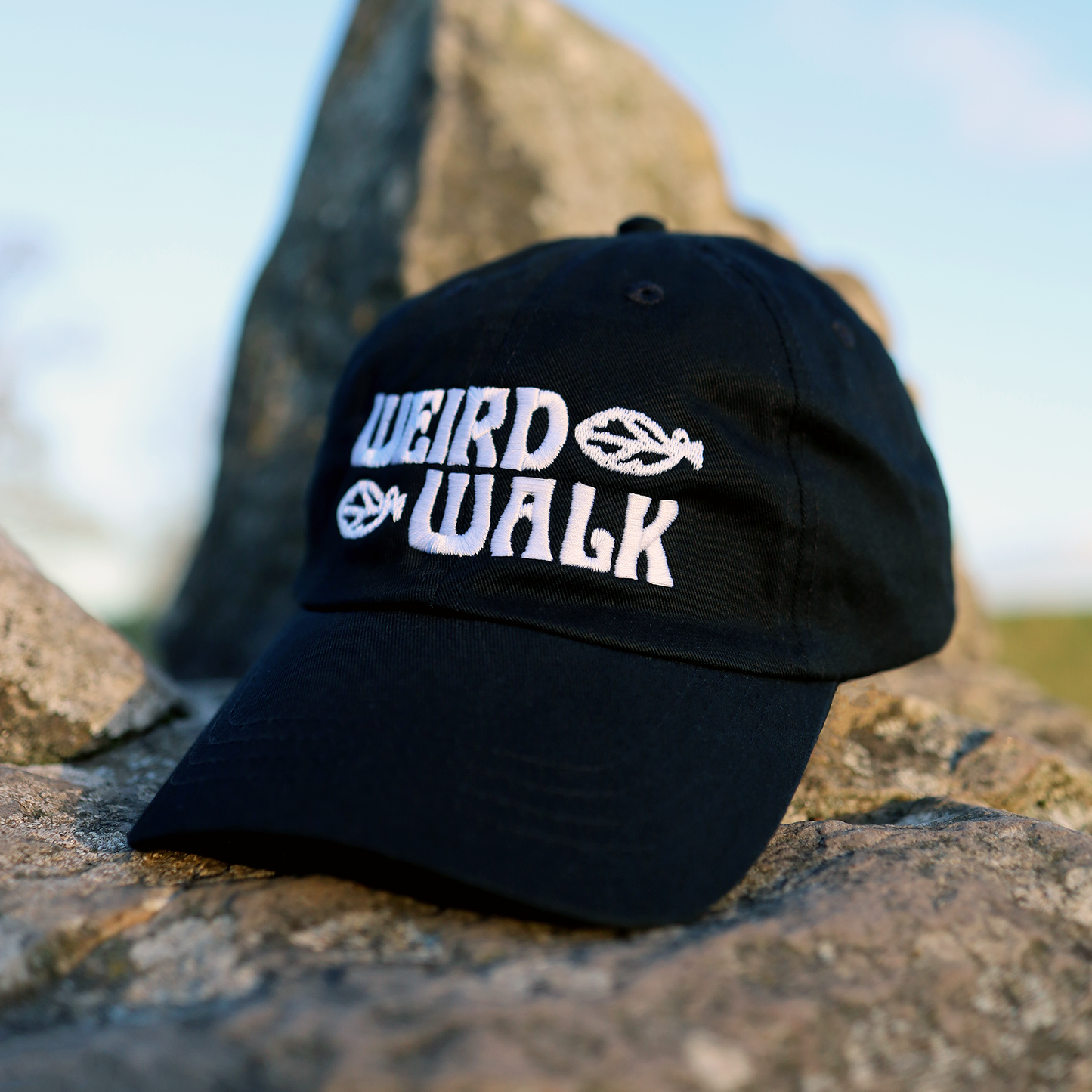 WEIRD WALK leaf logo cap